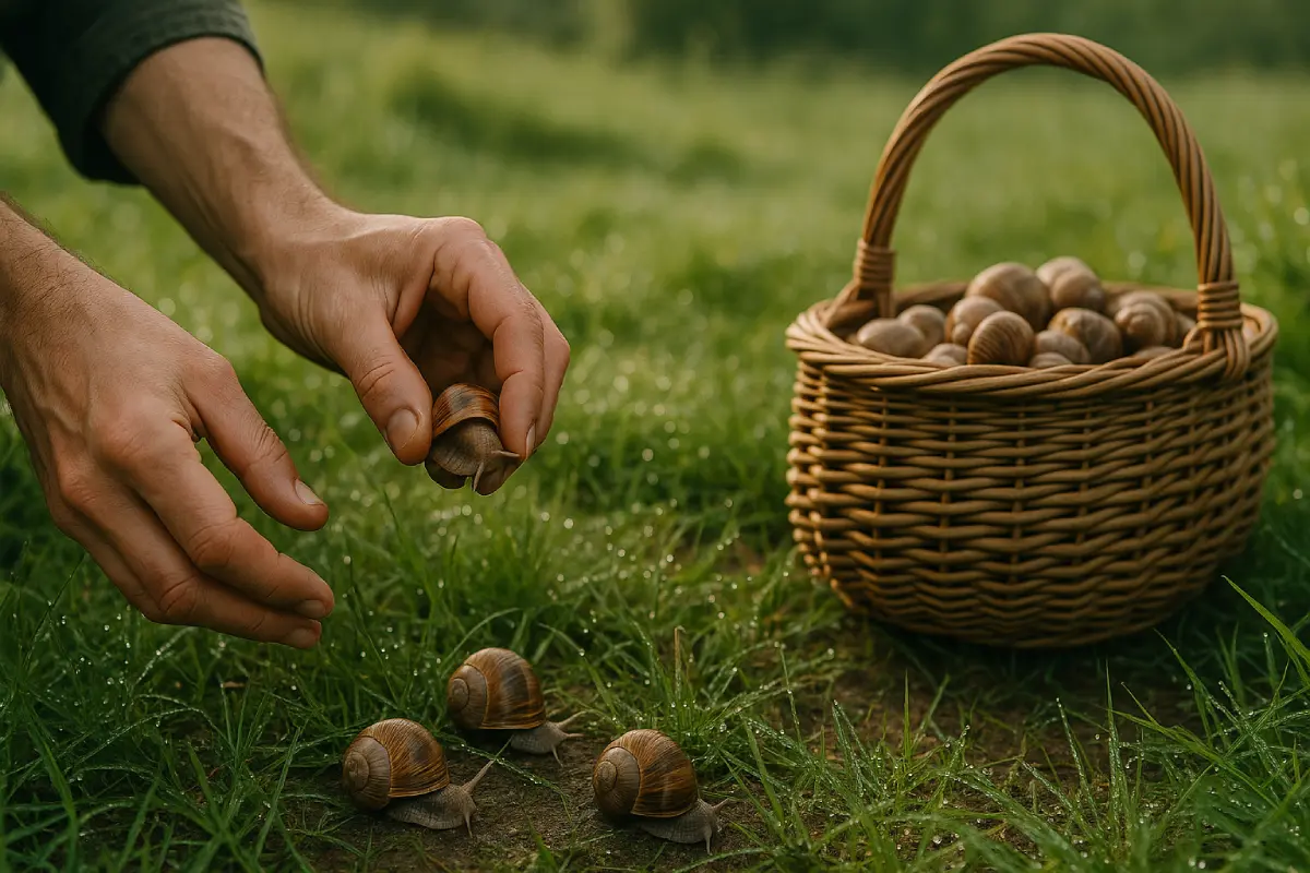 De la cueillette à l&rsquo;assiette : préparer ses escargots
