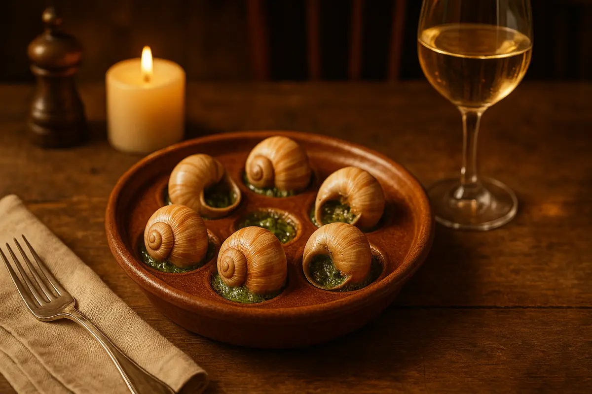L&rsquo;escargot, emblème de la gastronomie française