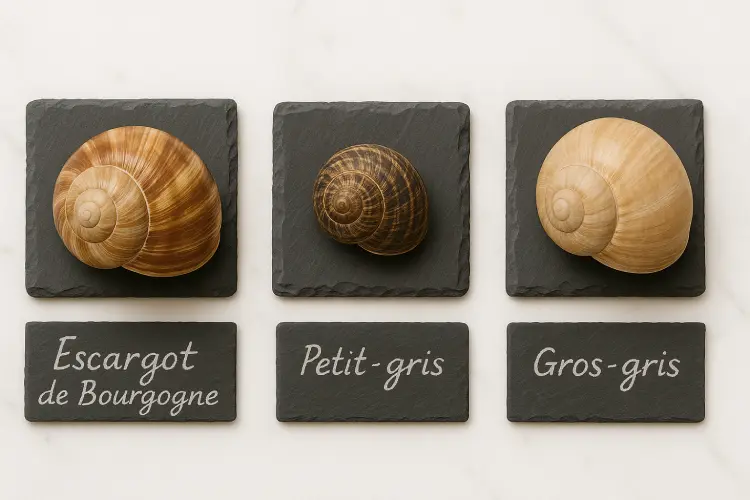 Les autres escargots comestibles à connaître