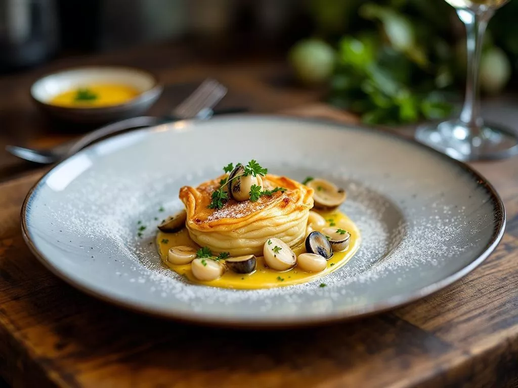 Feuilletés d&rsquo;escargots au beurre persillé express