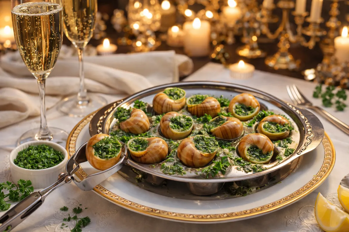 Escargots de Bourgogne en persillade : la recette raffinée pour sublimer votre réveillon du Nouvel An