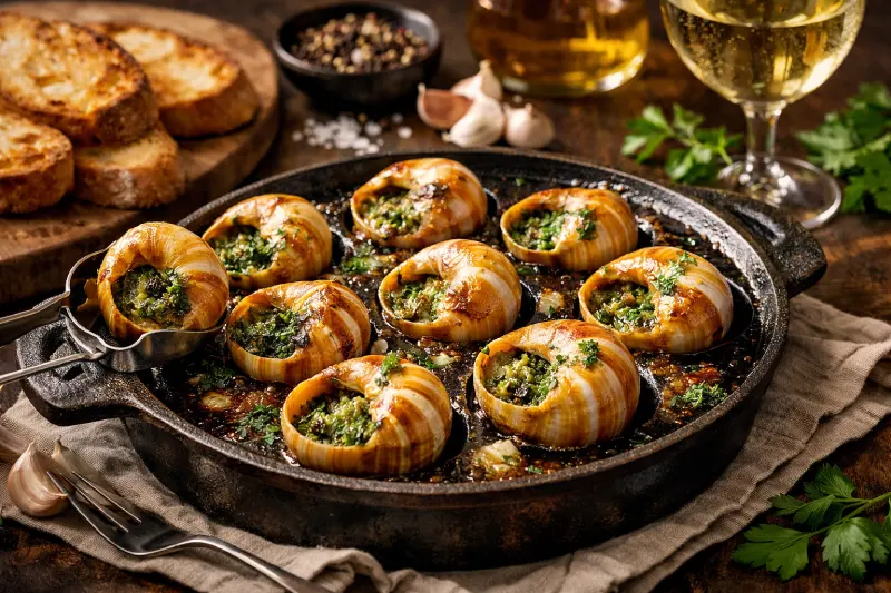 Escargots préparés vs escargots frais : adapter son temps de cuisson